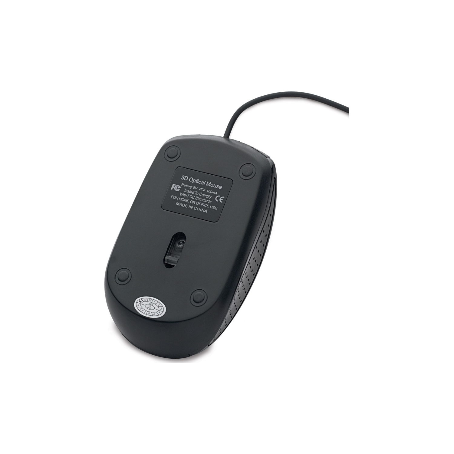 Verbatim Wired Optical Mouse - Black