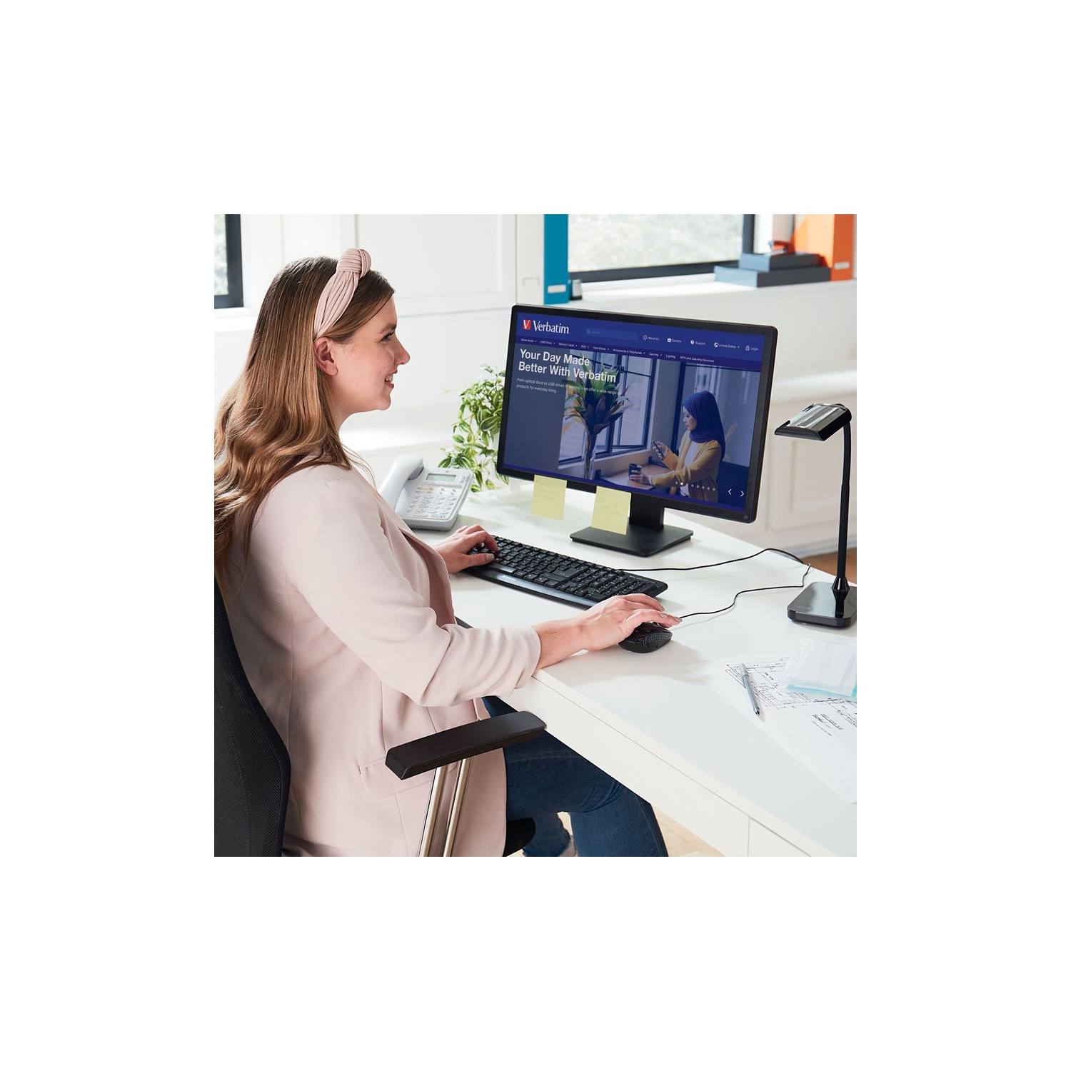 Verbatim Wired Optical Mouse - Black