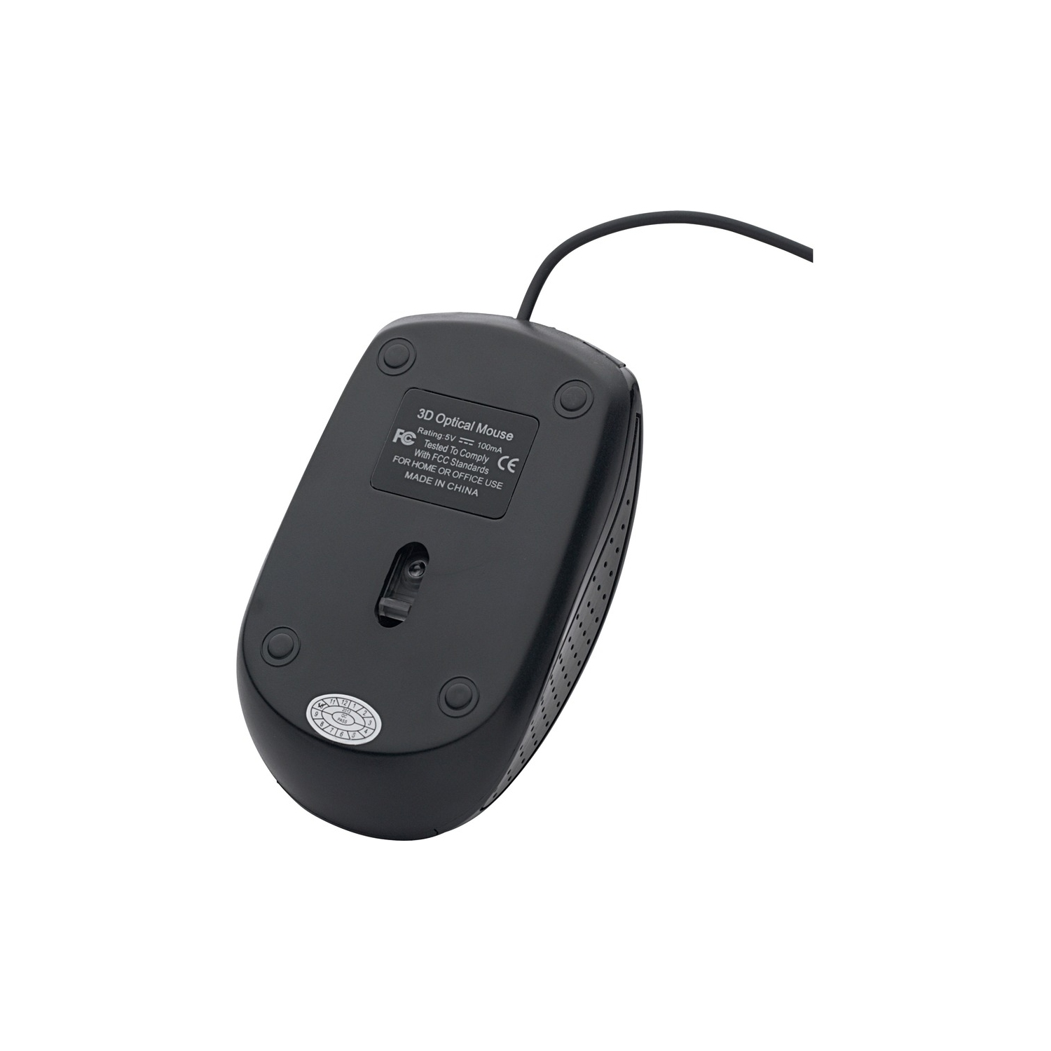 Verbatim Wired Optical Mouse - Black