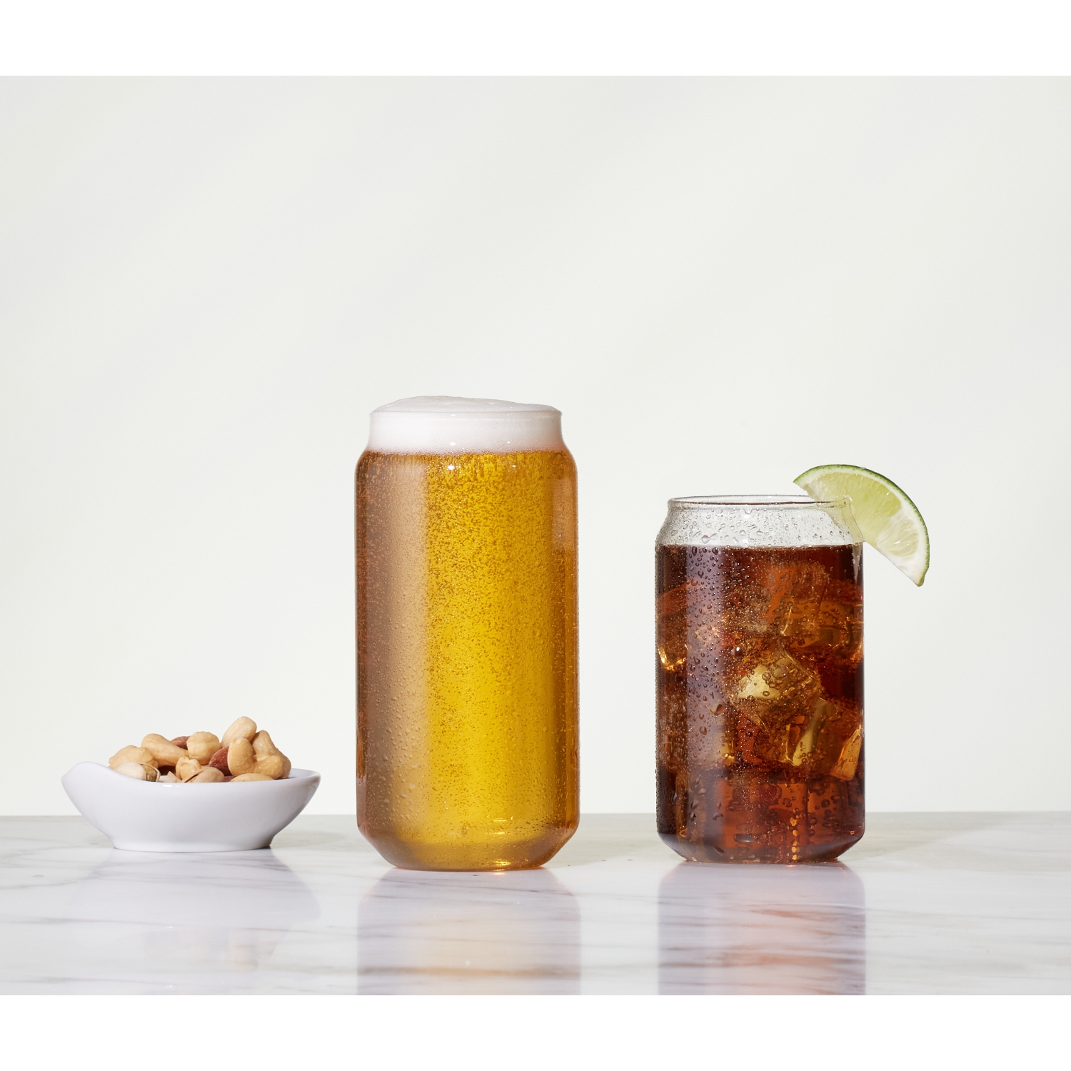 Verres en borosilicaté Lattina Plus de Galateo Capri Collection - Ensemble de 4