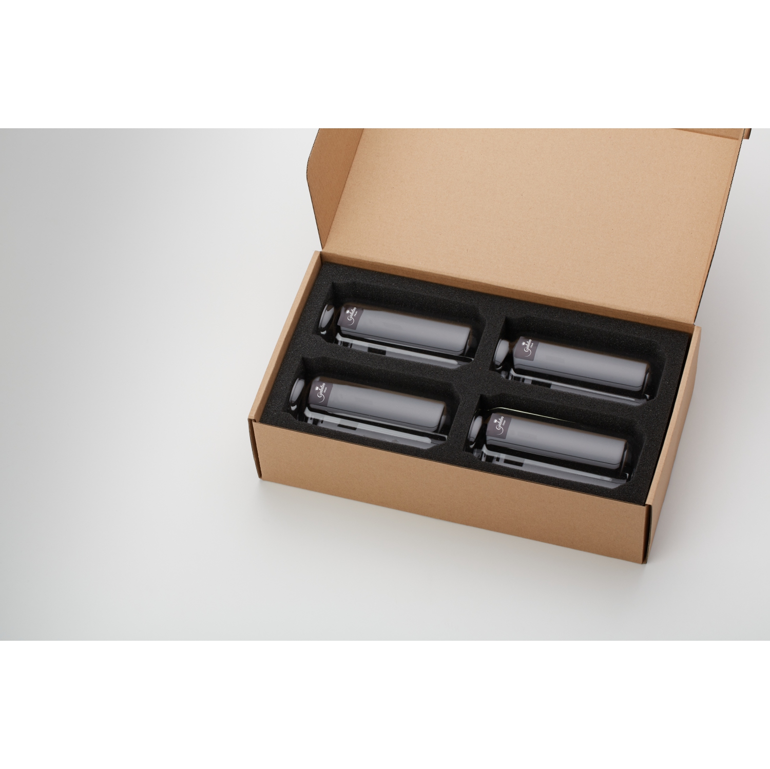 Verres en borosilicaté Lattina Plus de Galateo Capri Collection - Ensemble de 4