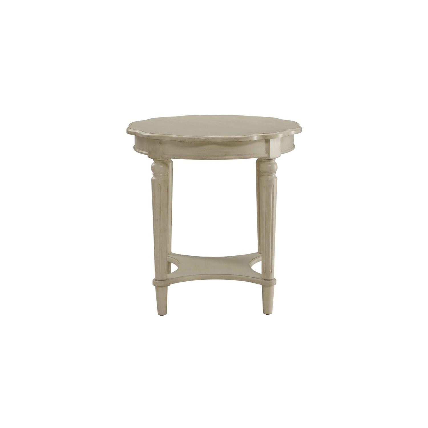ACME Fordon End Table in Antique White