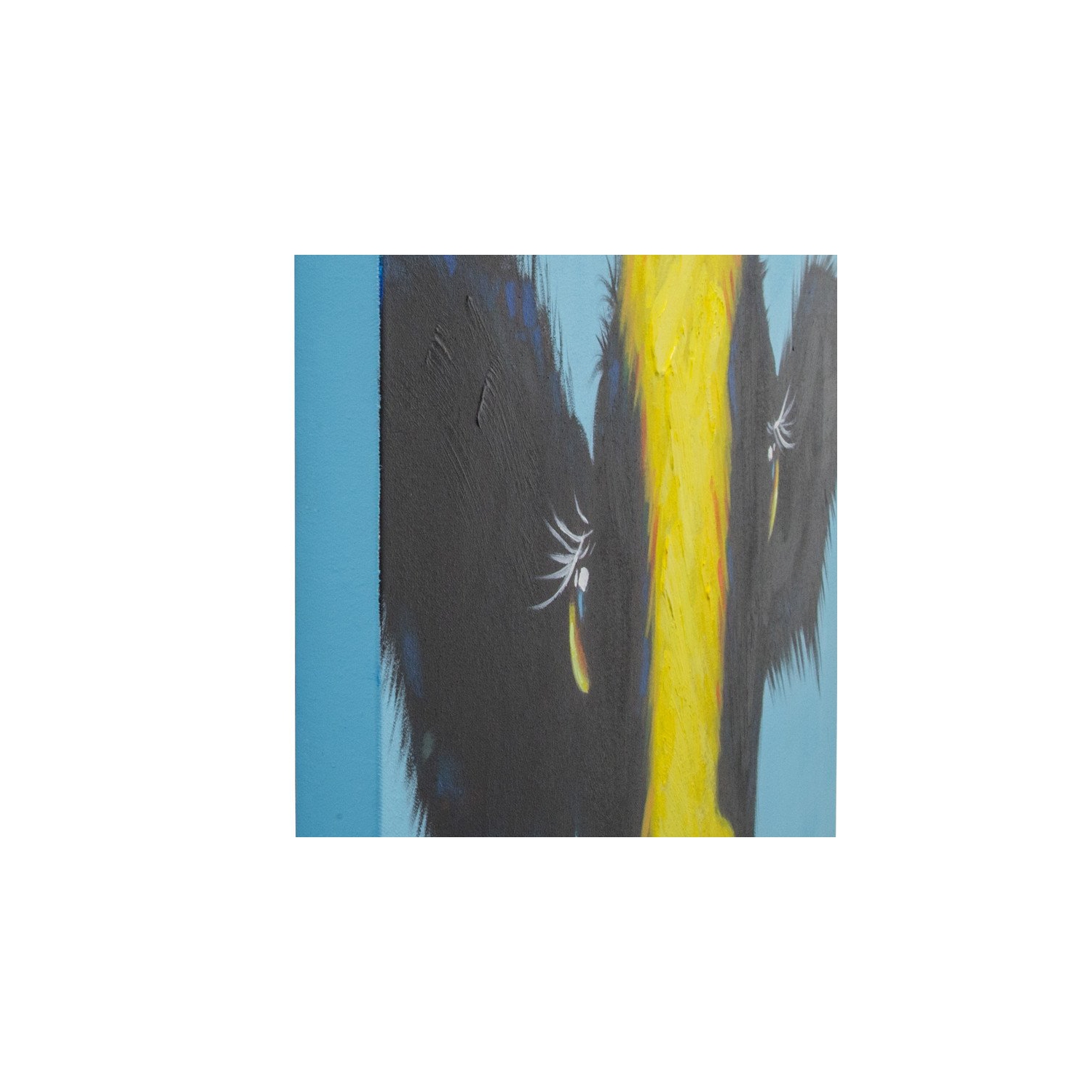 Art mural en bois, galerie de photos multicolores, Yosemite Home Decor « Who IS Here »