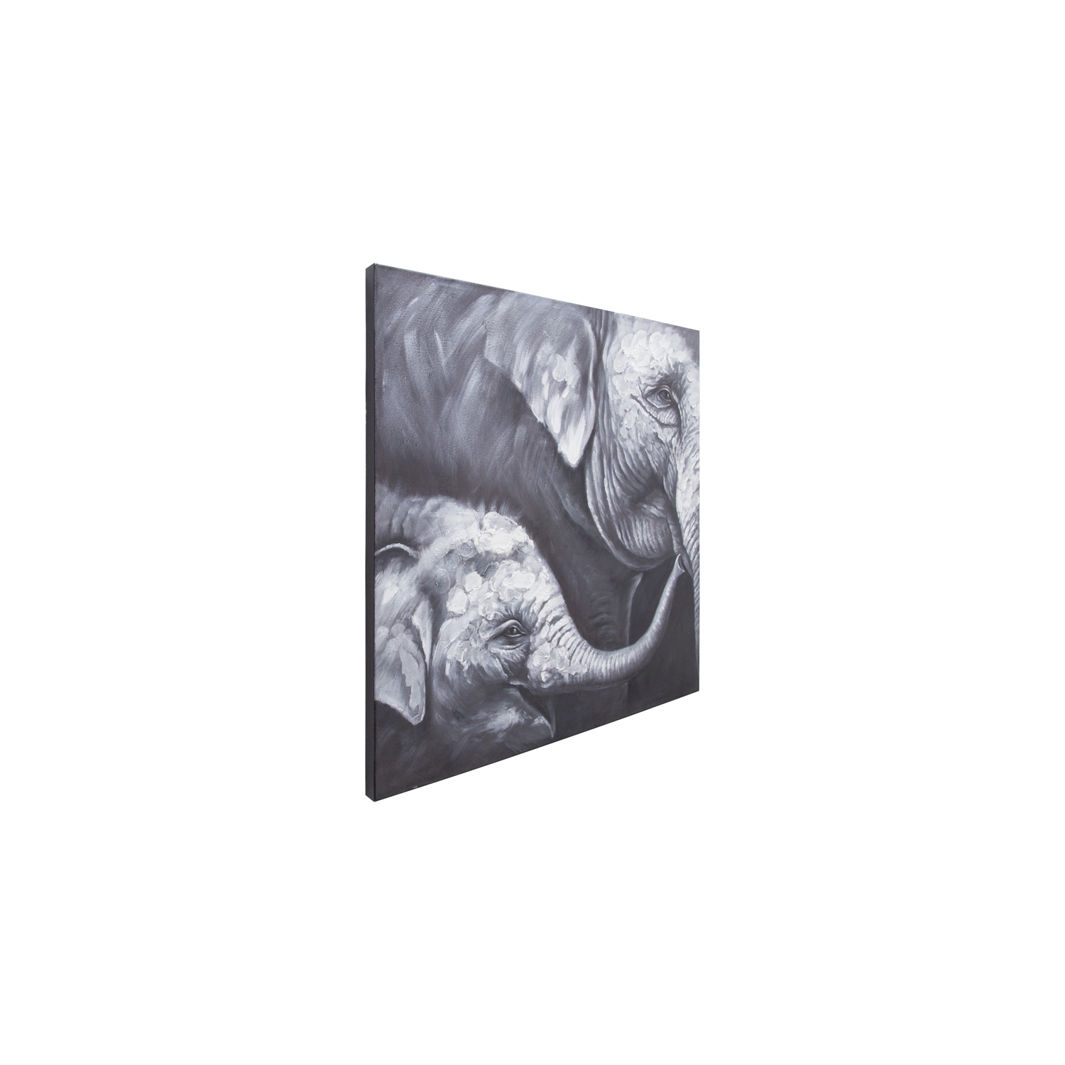 Yosemite Home Decor "Ultimate Love" Wood Gallery Wrapped Wall Art in Gray