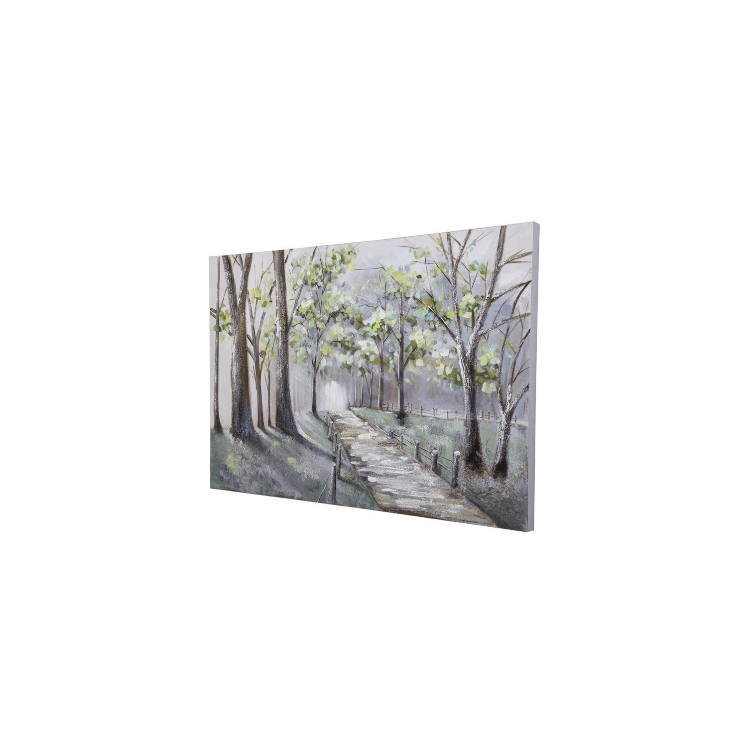 Décoration de maison Yosemite, toile en bois « chemin lumineux II » multicolore