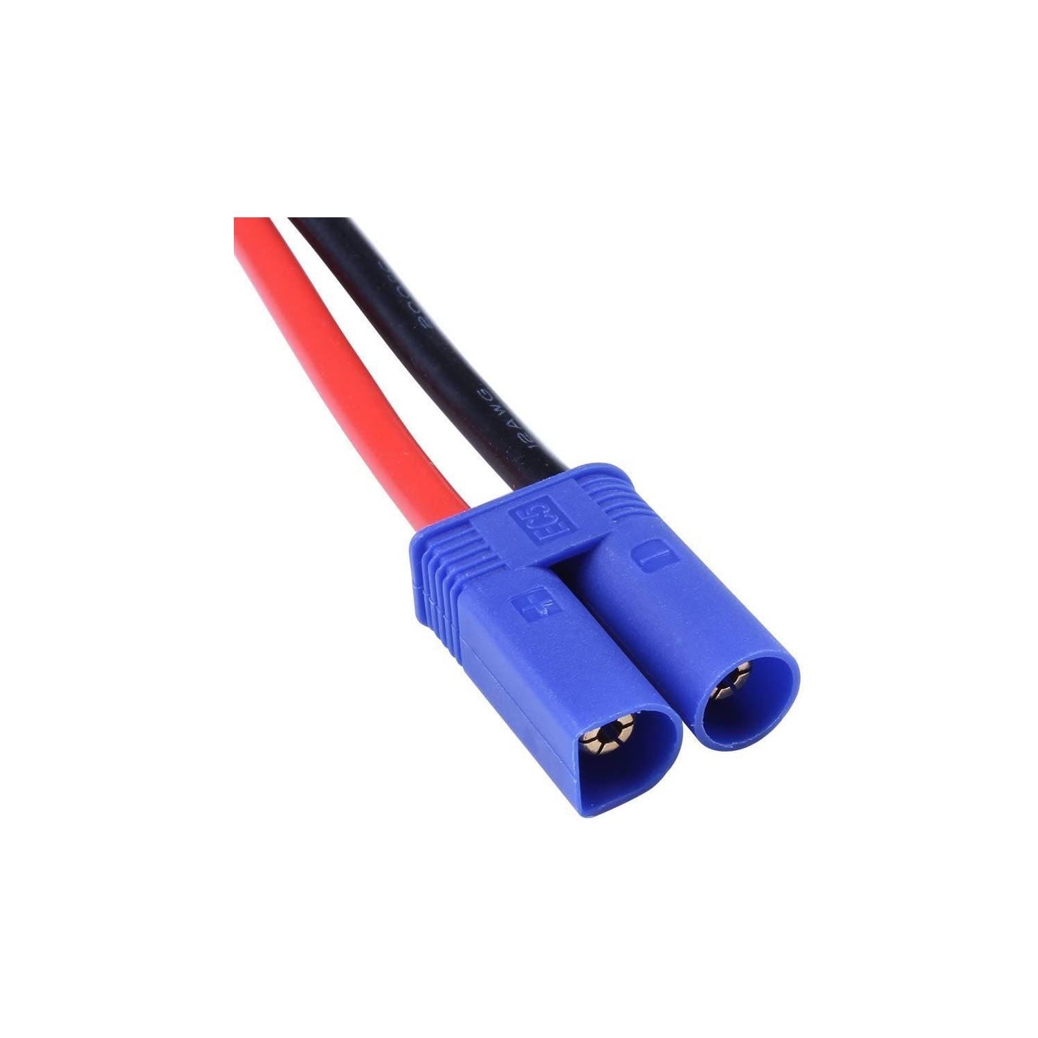 RC 2 pcs EC5 Male to 4.0mm Banana Connector with Silicone Cable Charger Wire Lipo Battery Connect Cable for FPV RC Power Supply