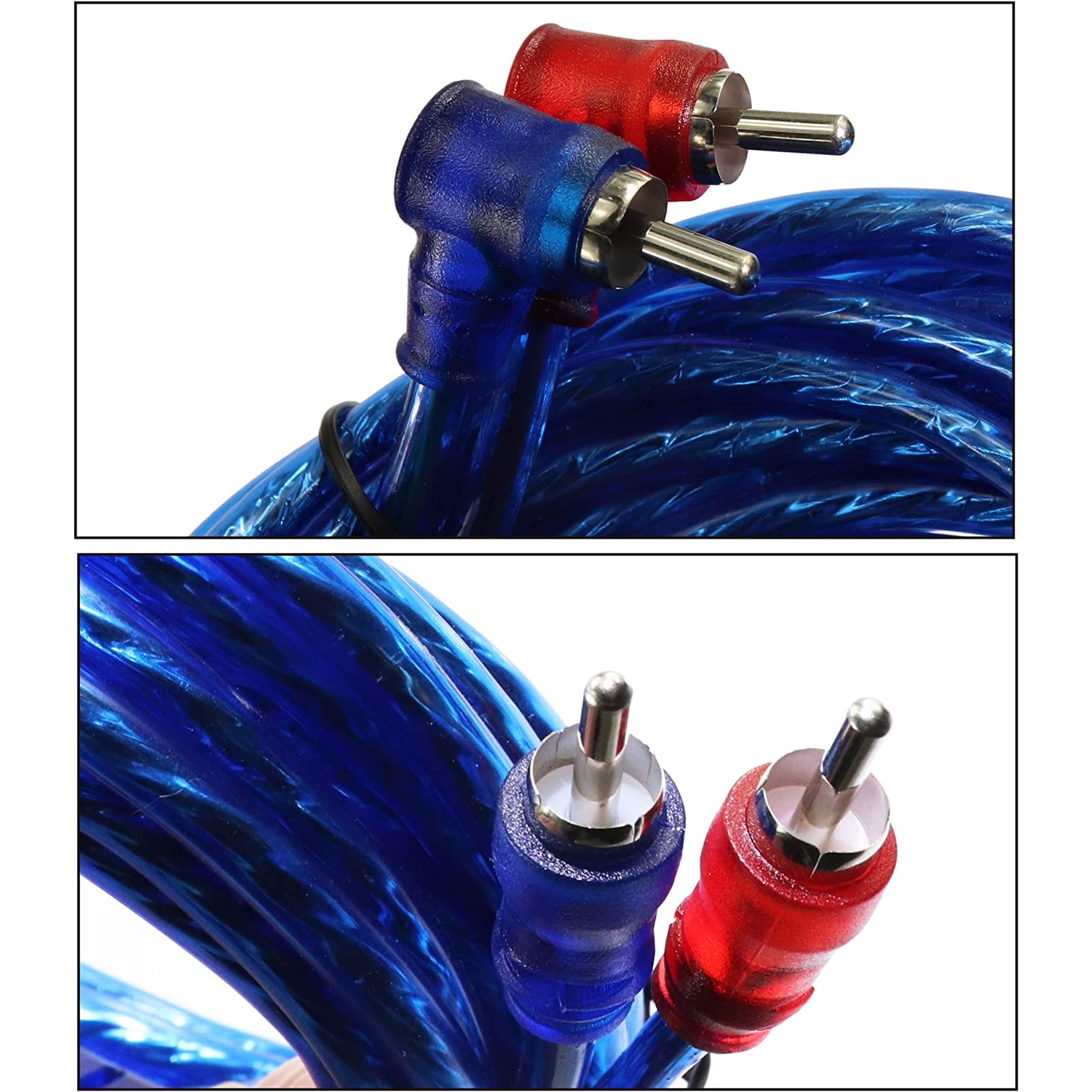 10 Gauge Amplifier Installation Wiring Kit – A Car Amplifier Wiring Kit Helps You Make Connections and Brings Power to Your Radio, Subwoofers and