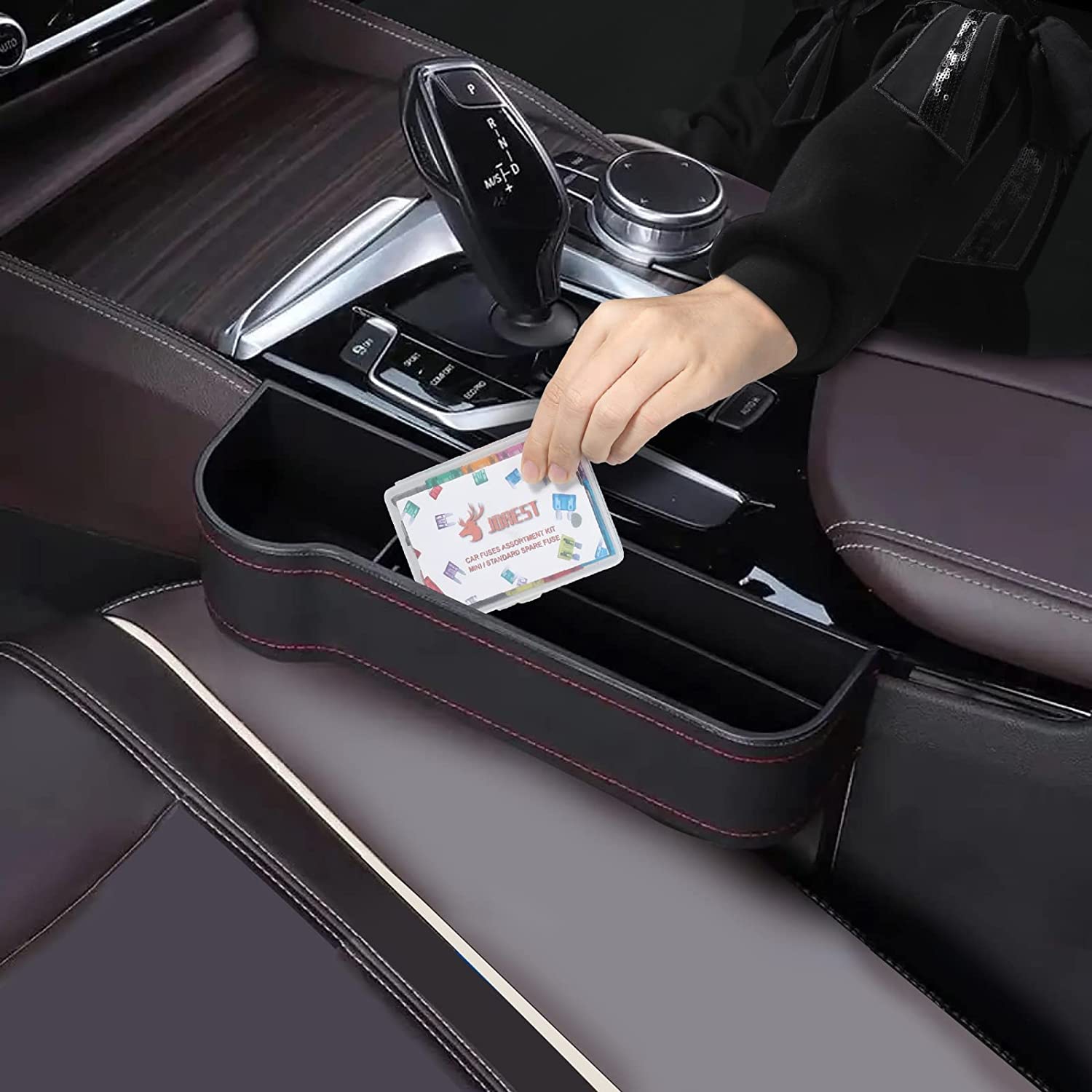 30Pcs Mini Car Fuse Kit - Mini Blade Fuses Automotive - Replacement Fuses Assortment Kit for Car/RV/Truck/Motorcycle(2Amp 3A 5A 7.5A 10A 15A 20A 25A