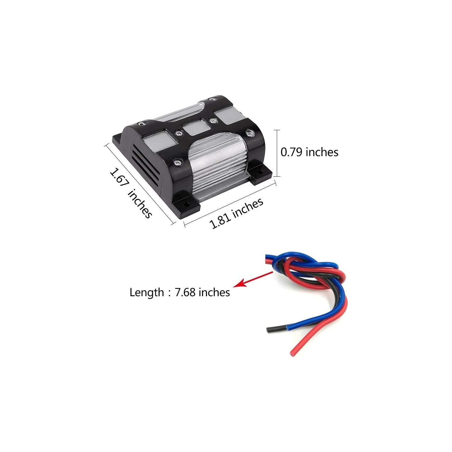 Amplificateur radio pour l'auto 10 a, 12 V, suppresseur de bruit et filtre stéréo avec isolateur de boucle de mise à la terre
