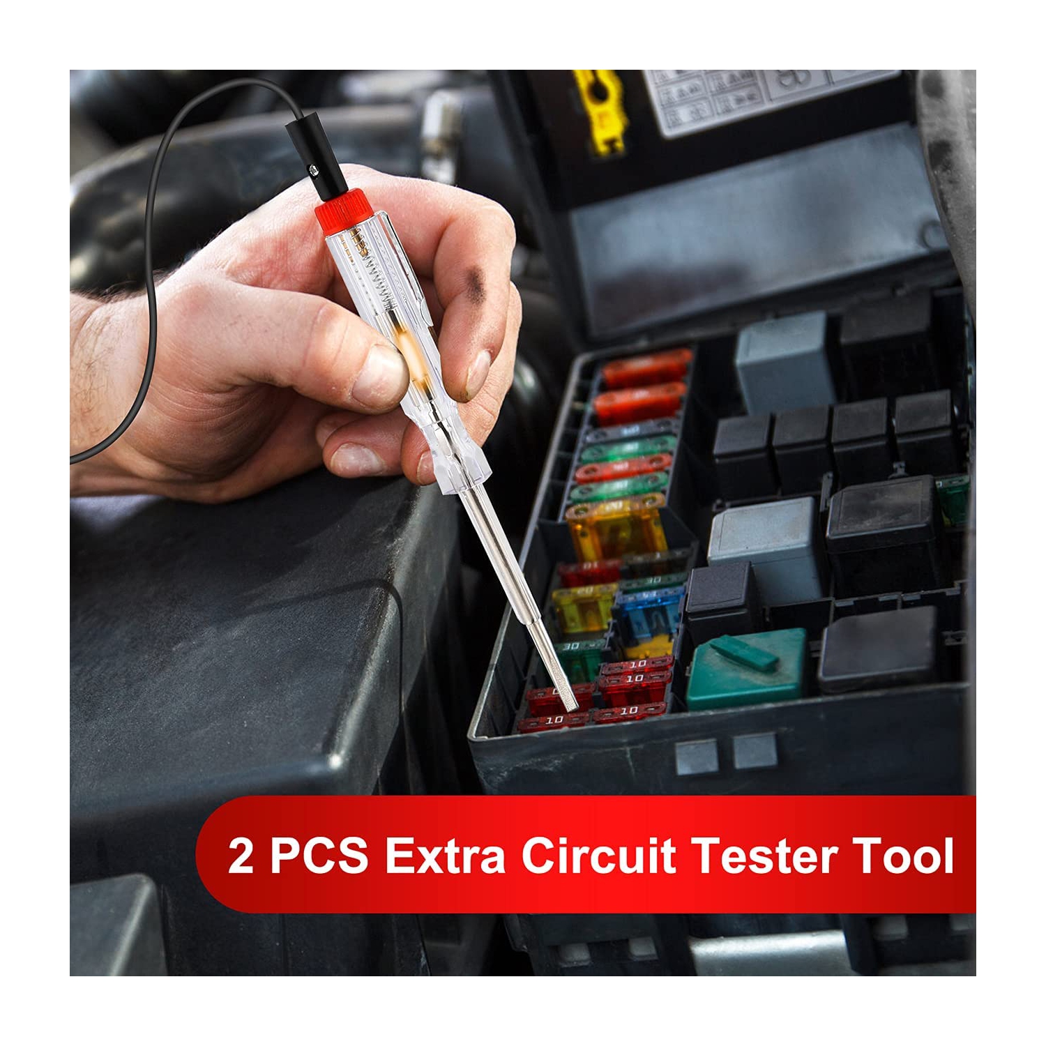 Fuse Assortment Kit,306pcs Car Boat Truck SUV Auto Automotive Assorted Replacement Blade Fuses Standard & Mini & Low Profile Mini-2A 5A 7.5A 10A 15A