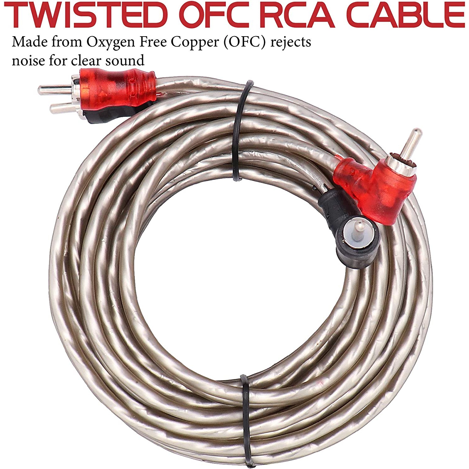 8 Gauge Audio Amplifier Installation Wiring Systems KIT,Make Connections and Brings Power to Your Radio, Subwoofers and Speakers