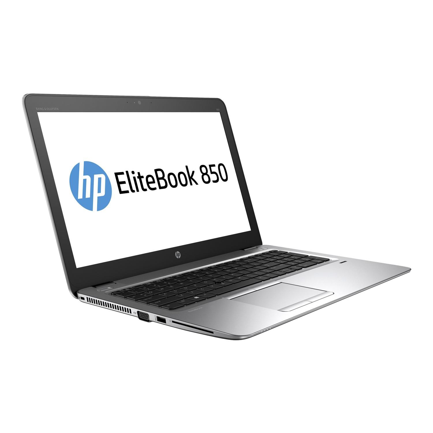 Refurbished (Good) - HP EliteBook 850 G3, 15.6" Screen, Intel i5-6300U, 16GB DDR4, SUPER FAST 256GB M.2 SSD, Windows 10 Pro.