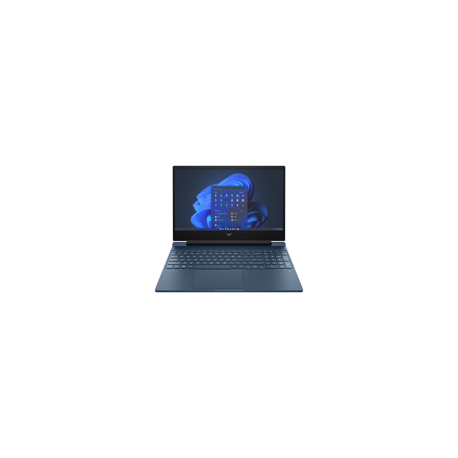 Open Box - HP Victus 15" Gaming Laptop - Blue (AMD Ryzen 5 5600H/512GB SSD/8GB RAM/GeForce GTX 1650/Windows 11)