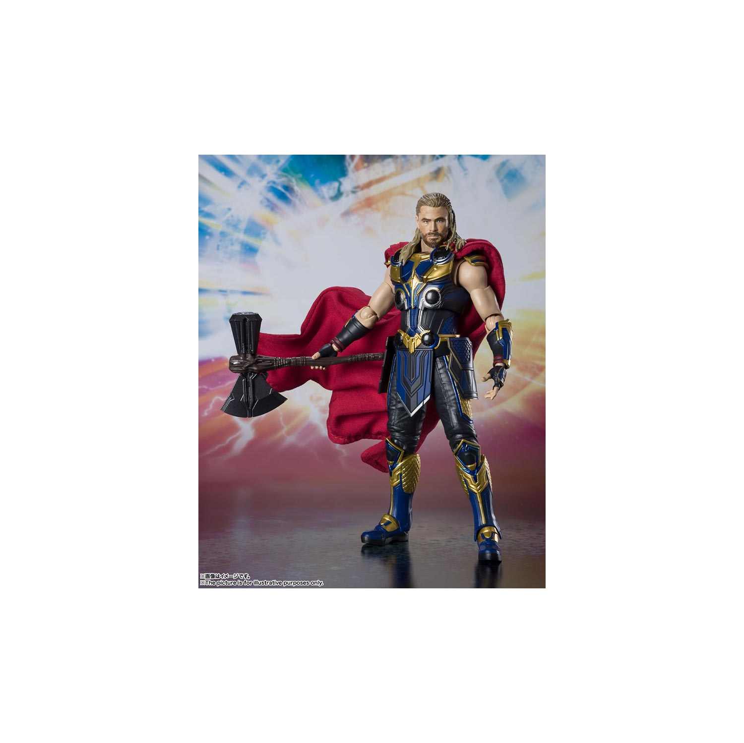 Thor Love & Thunder de 6 po figurine d’action S.H. Figurines - Thor