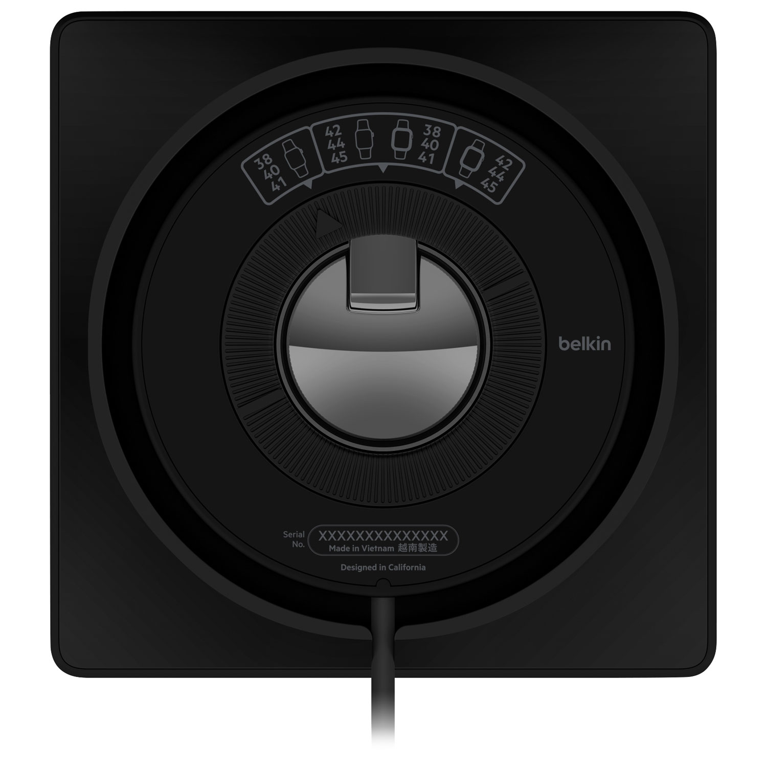 Station de recharge sans fil de Belkin pour Apple Watch - Noir