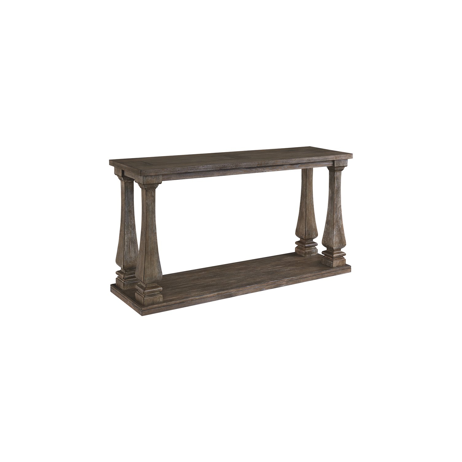 Ashley Furniture Johnelle Console Table in Gray