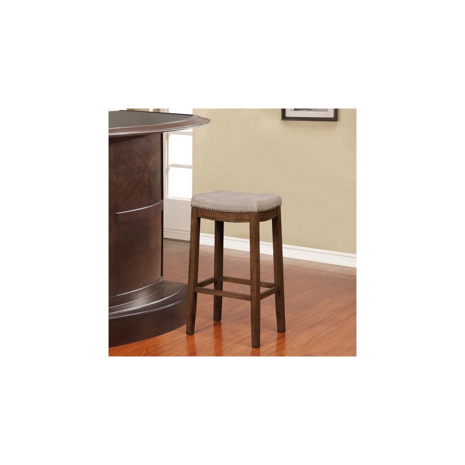 Tabouret de bar de 32 po sans dossier Riverbay Furniture rustique