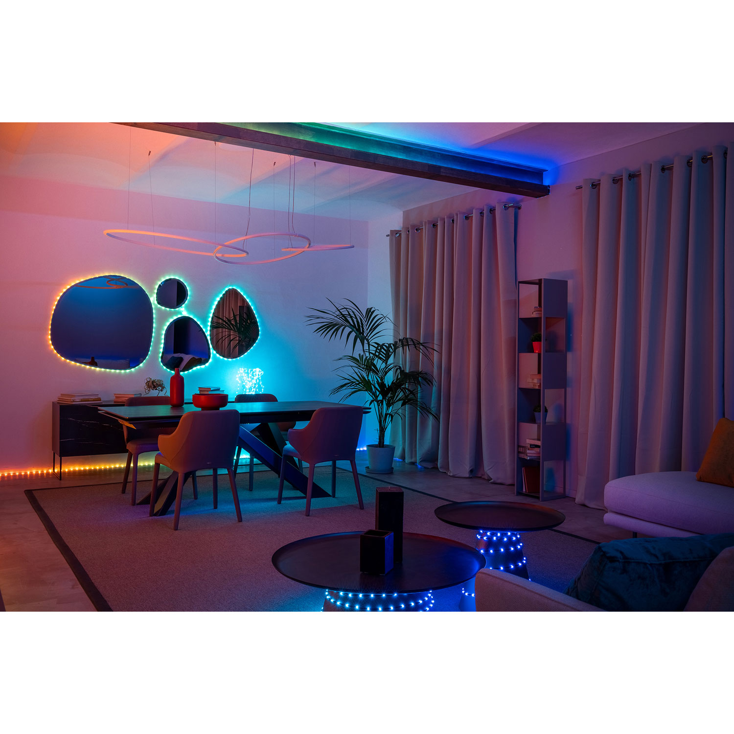 Twinkly Dots Smart 10m RGB LED Light String - 200 Lights