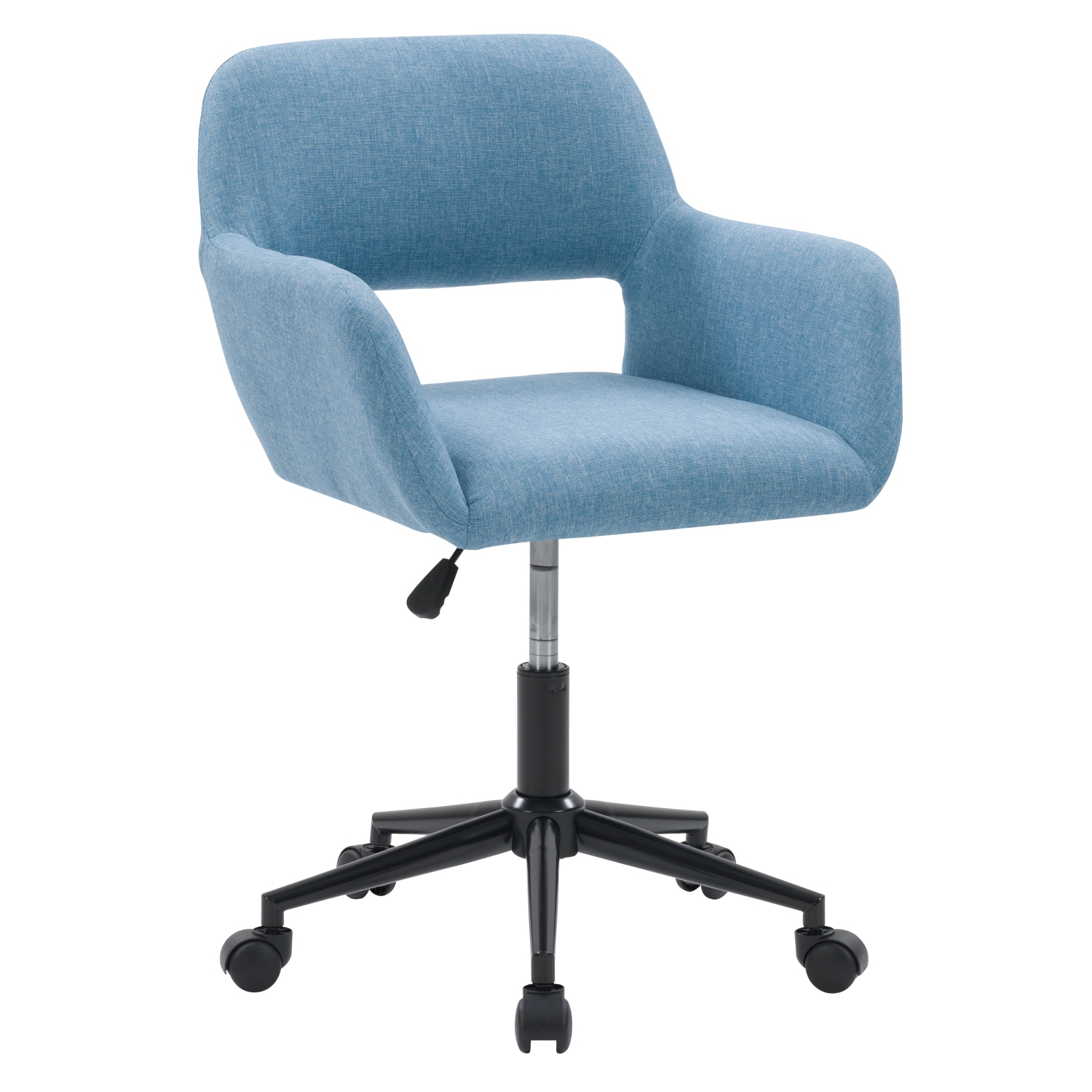 CorLiving WGY-634-C Marlowe Upholstered Task Chair, Light Blue