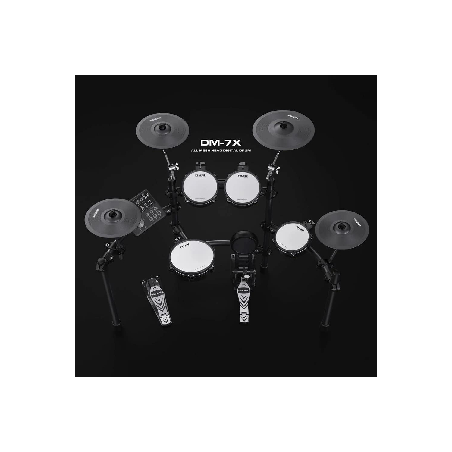 Batterie électronique de 5 pièces DM-7 de NUX