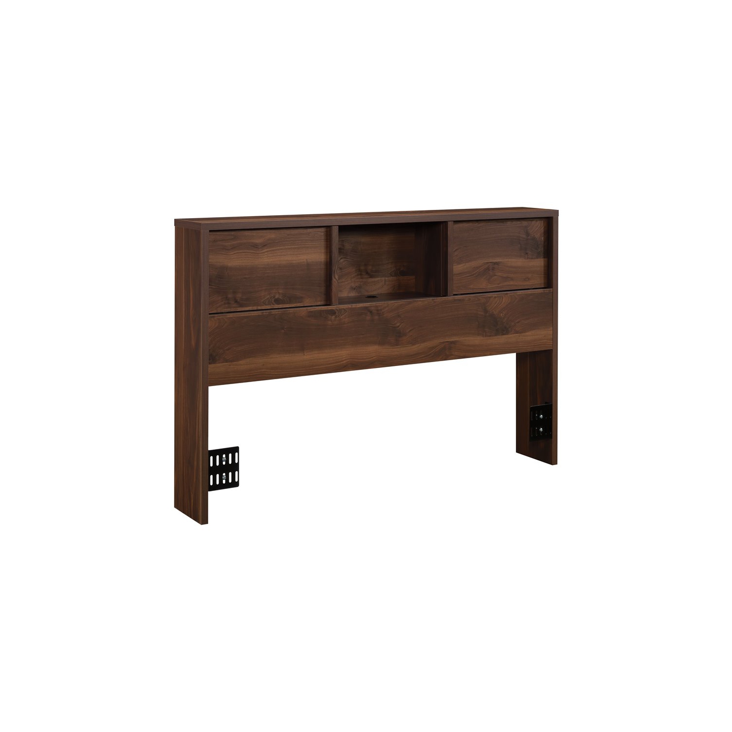 Pemberly Row Engineered Wood Full/Queen Headboard in Grand Walnut