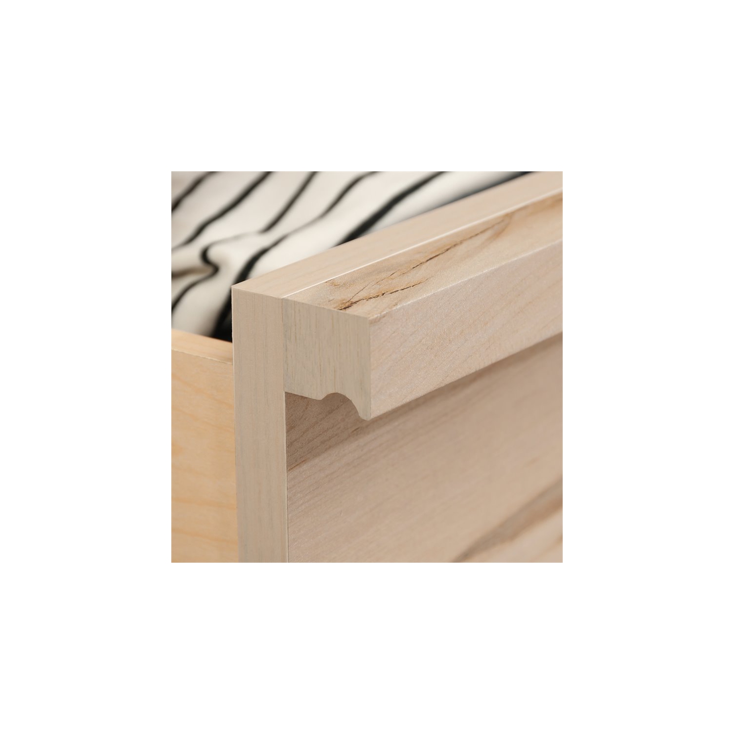 Pemberly Row Engineered Wood Bedroom Dresser in Pacific Maple