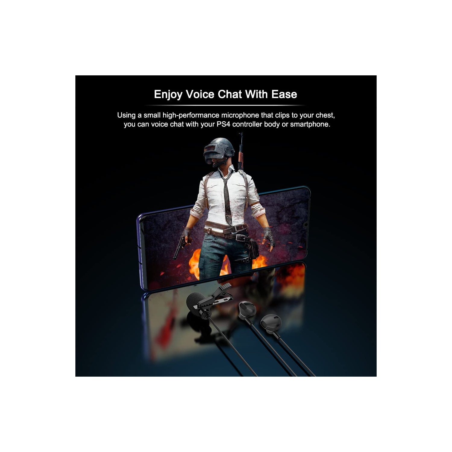 AC300 USB Microphone Earphones Compatible with Laptop, PC and Mac, Cameras, Recording Mic for YouTube,Interview,Video Omnidirectional Condenser