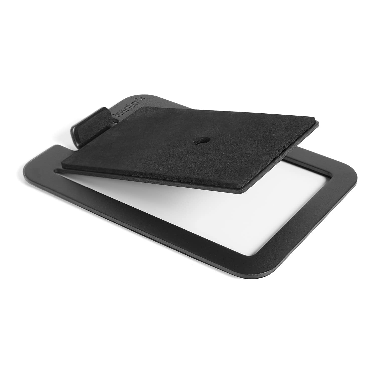 S4 – Support pour haut-parleurs de bureau pour haut-parleurs de taille moyenne, noir