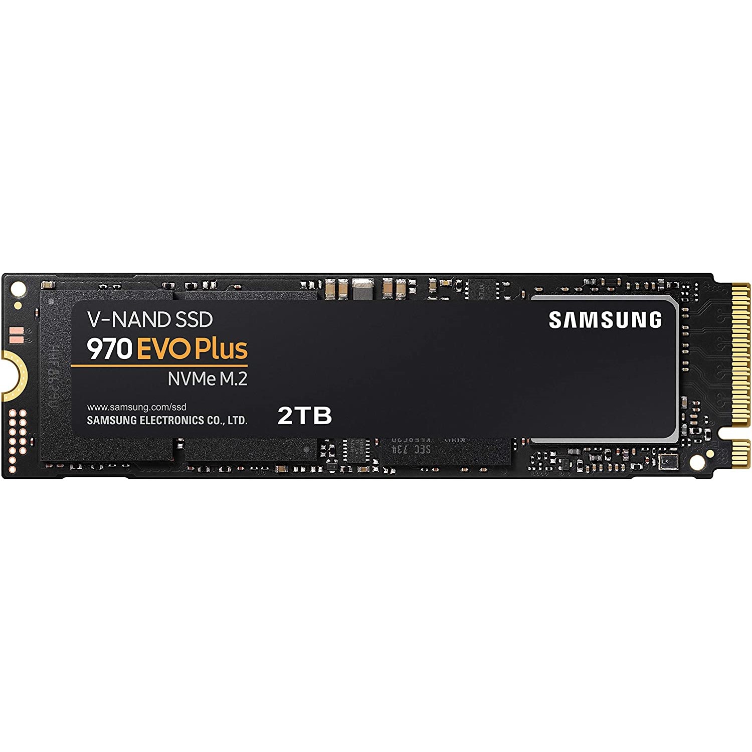 Samsung 970 EVO Plus Series - 2TB PCIe NVMe - M.2 Internal SSD (MZ-V7S2T0B/AM) [Open Box]