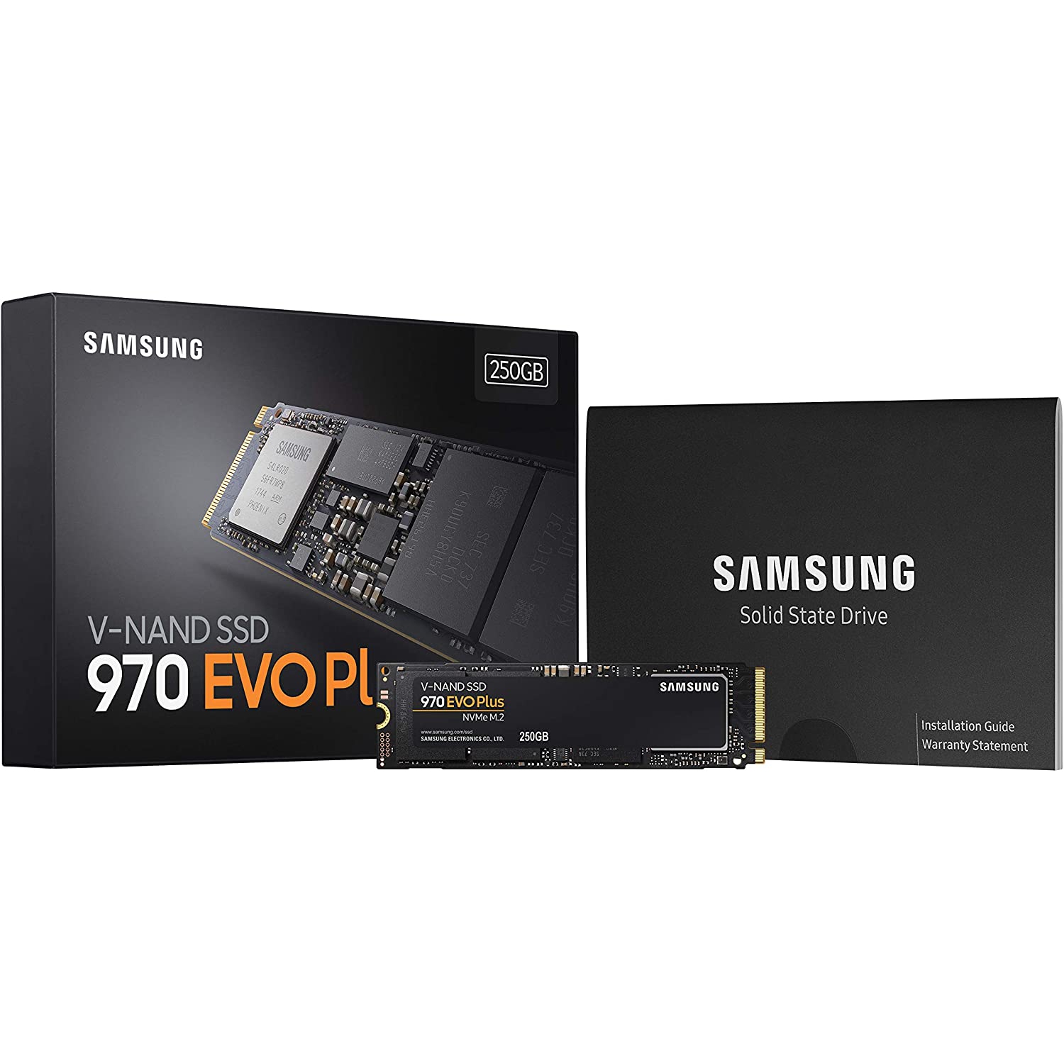 Samsung 970 EVO Plus 250GB NVMe M.2 Internal SSD [Canada Version] [Open Box]