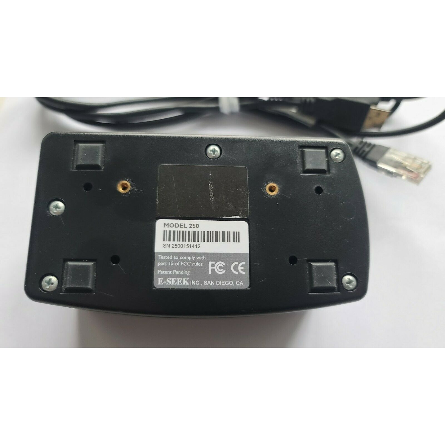 Datacard E-Seek M250 2D Bar Code and Magnetic Stripe Reader With CN6000 Cable , Refurbished Excellent