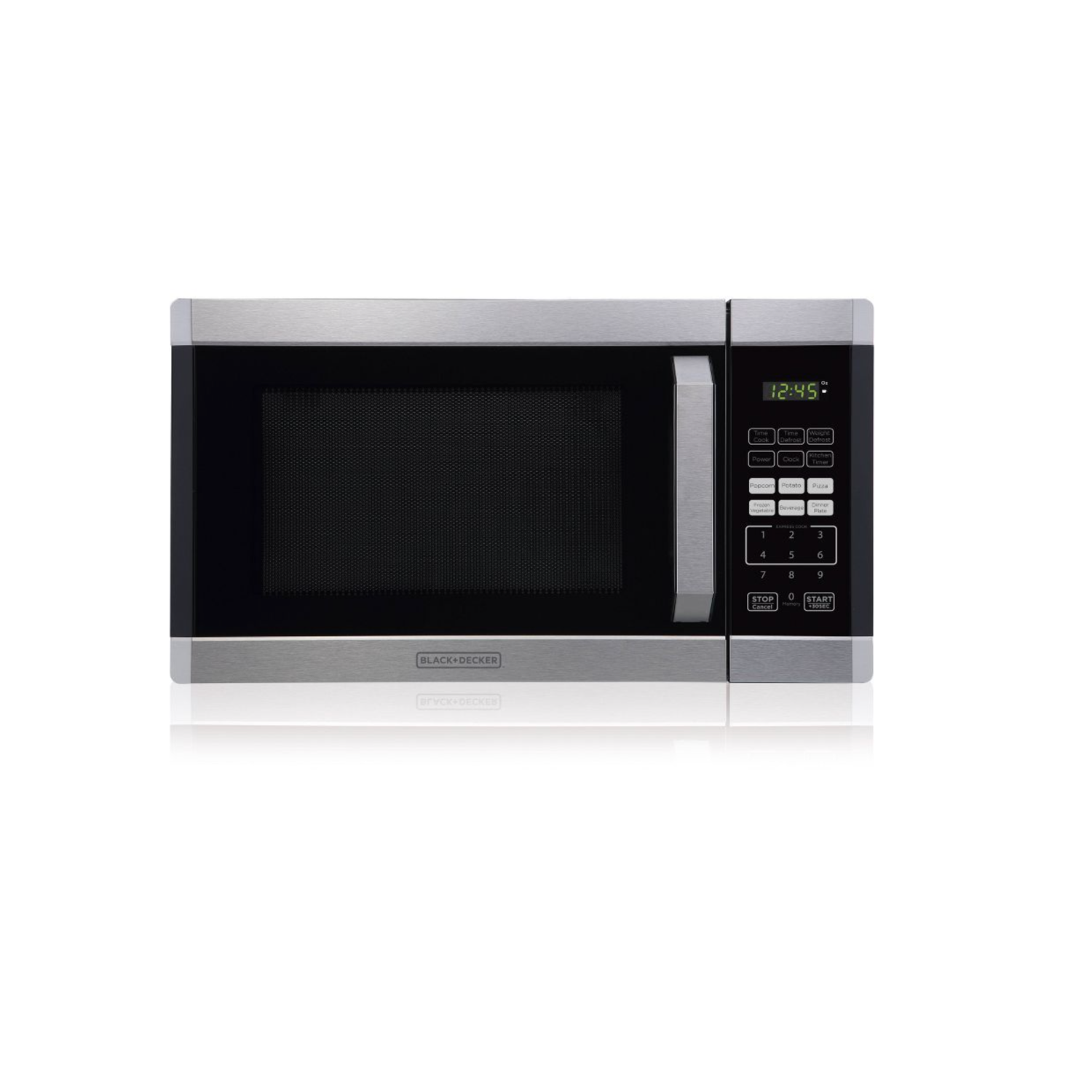 BLACK+DECKER 0.9 cu ft 900W Microwave Oven - EM925AJK