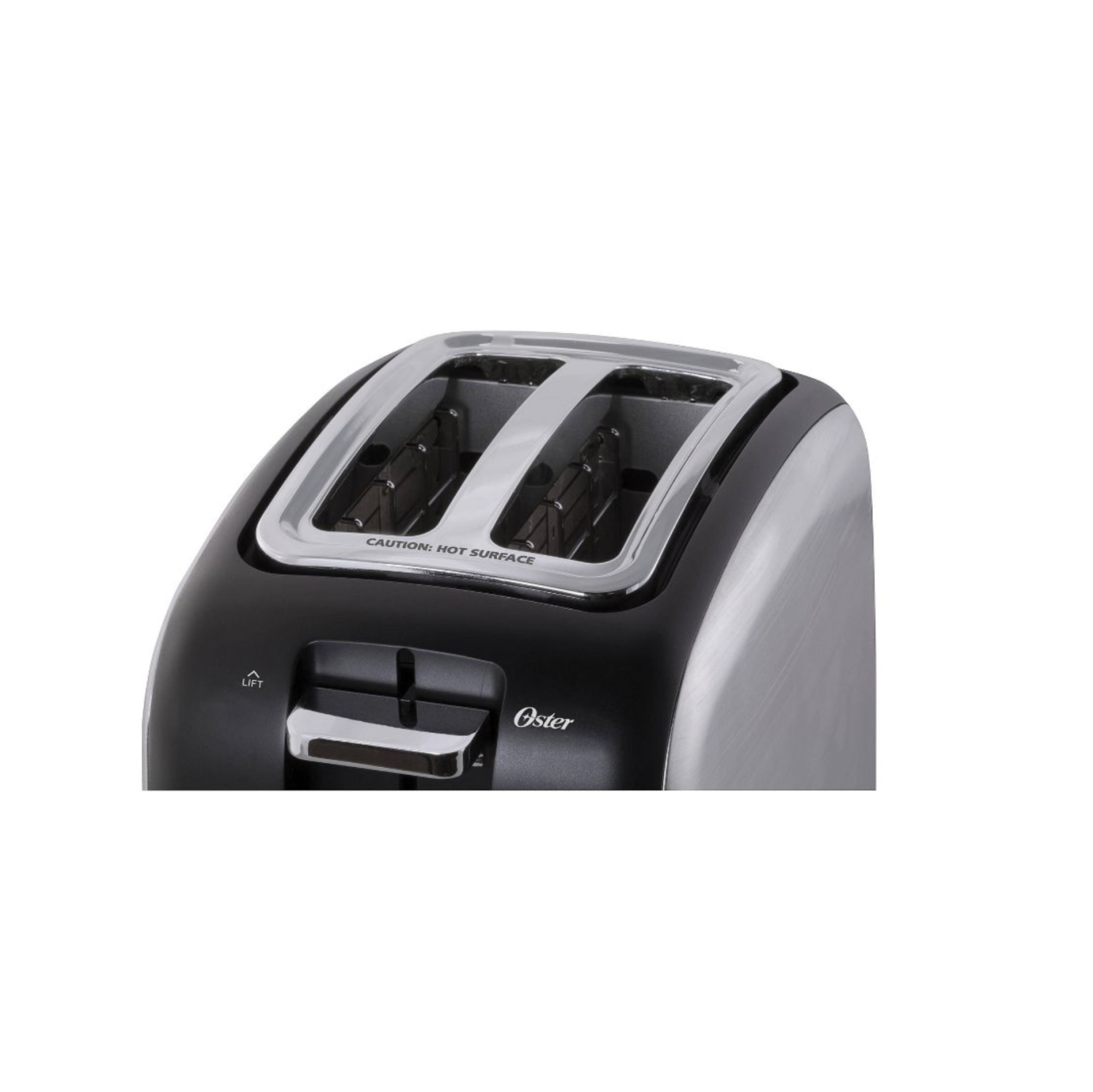 Oster 2 Slice Wide Slot Toaster, Stainless Steel - 2153501
