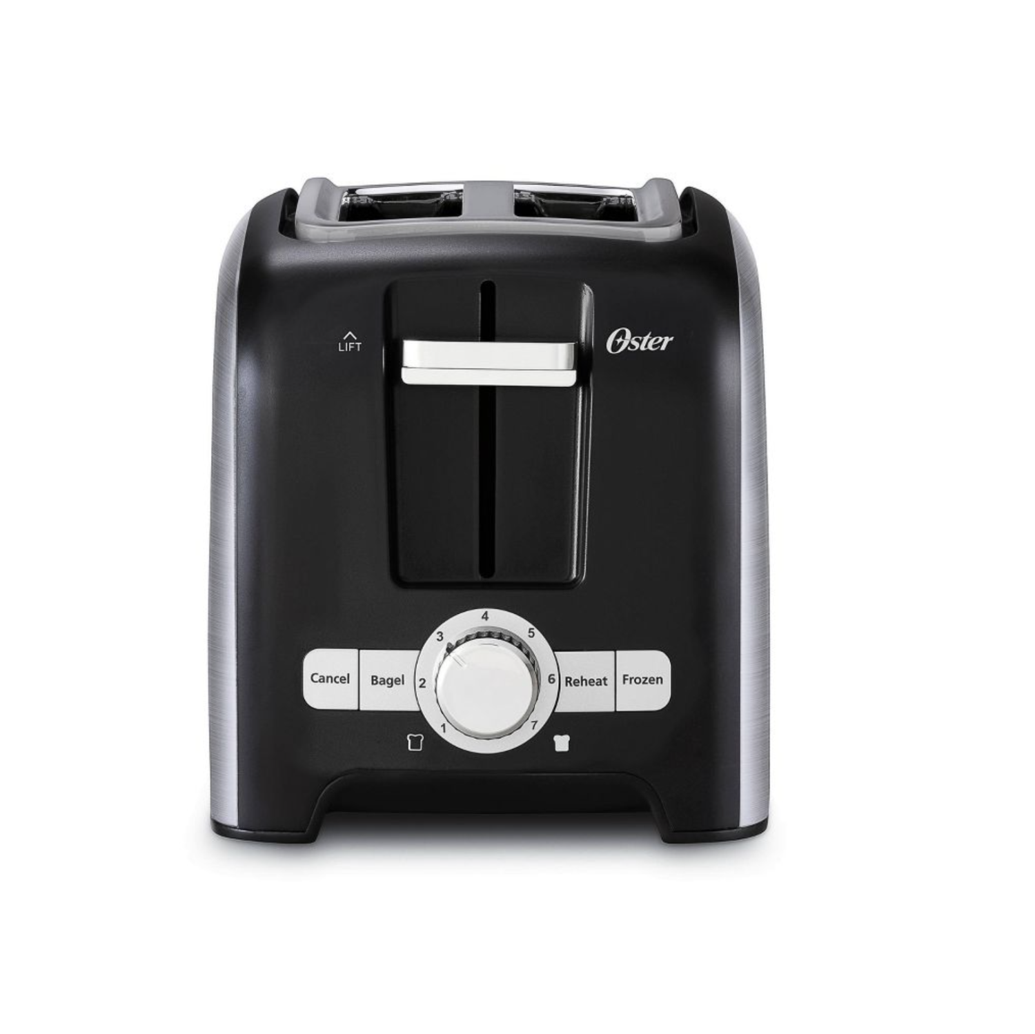 Oster 2 Slice Wide Slot Toaster, Stainless Steel - 2153501