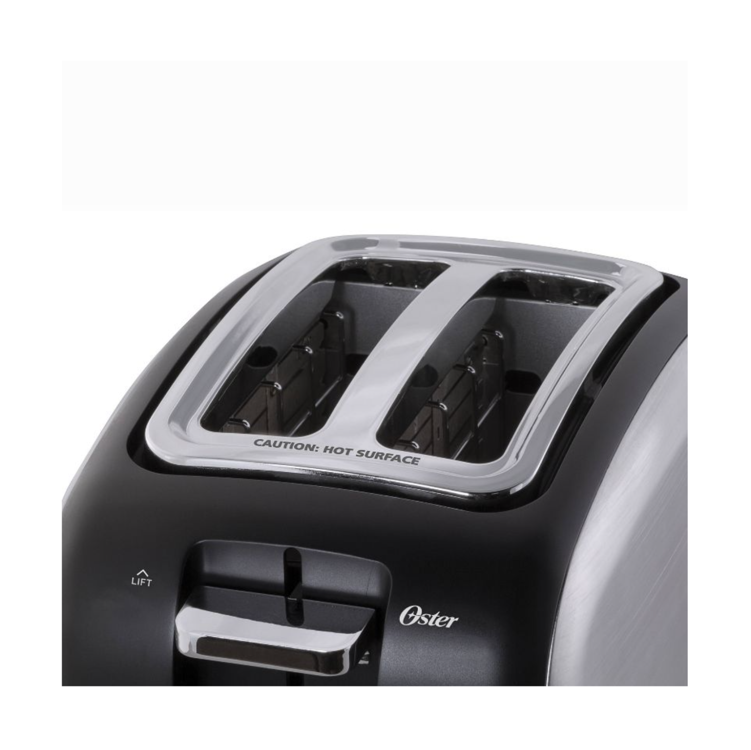 Oster 2 Slice Wide Slot Toaster, Stainless Steel - 2153501