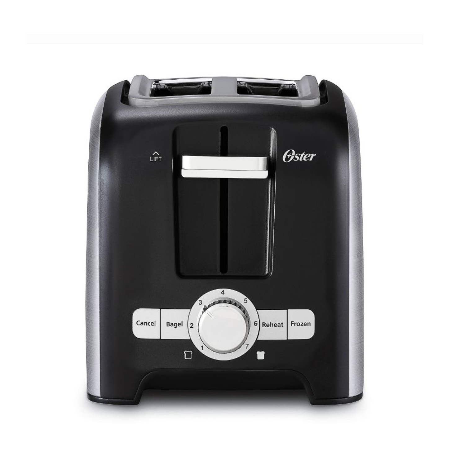 Oster 2 Slice Wide Slot Toaster, Stainless Steel - 2153501