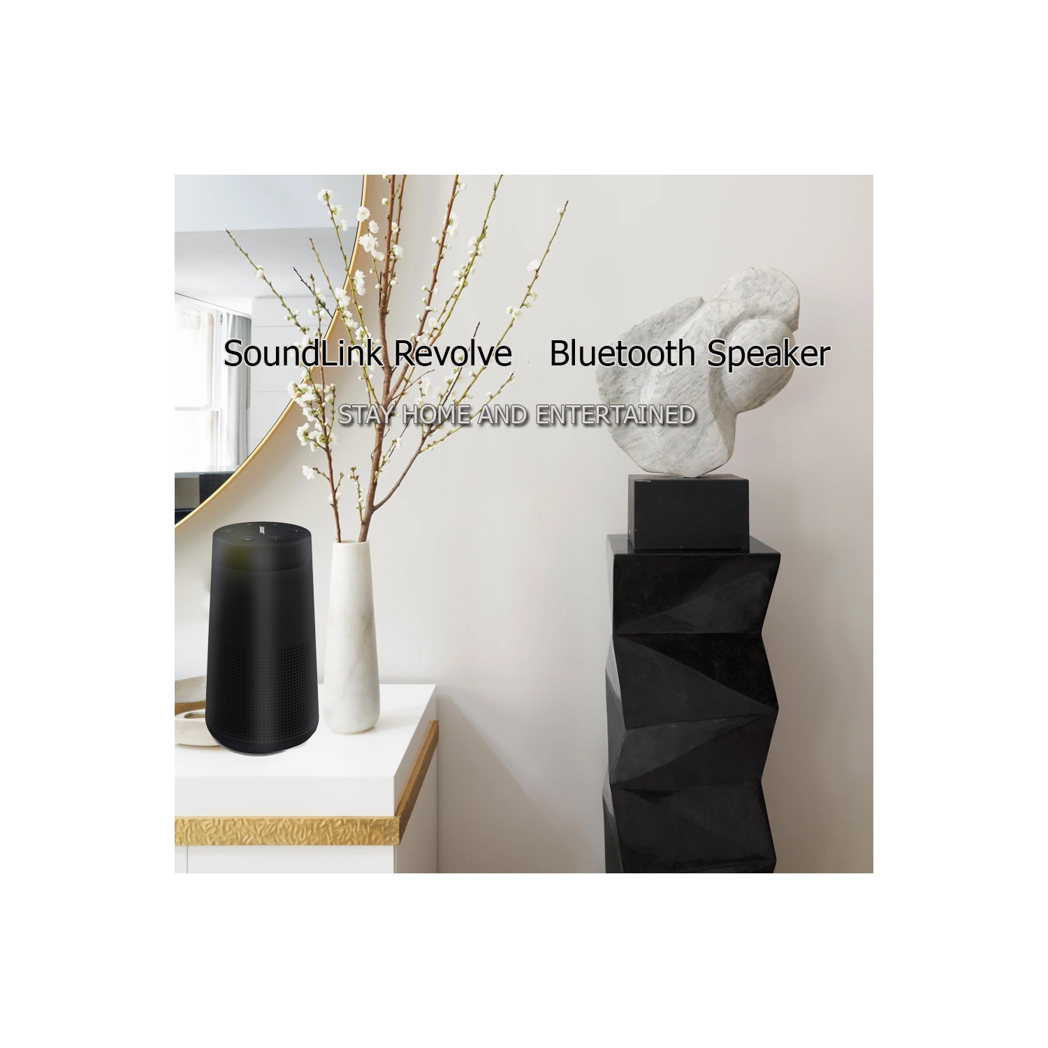 Haut-parleur Bluetooth SoundLink Revolve de Bose - Triple noir