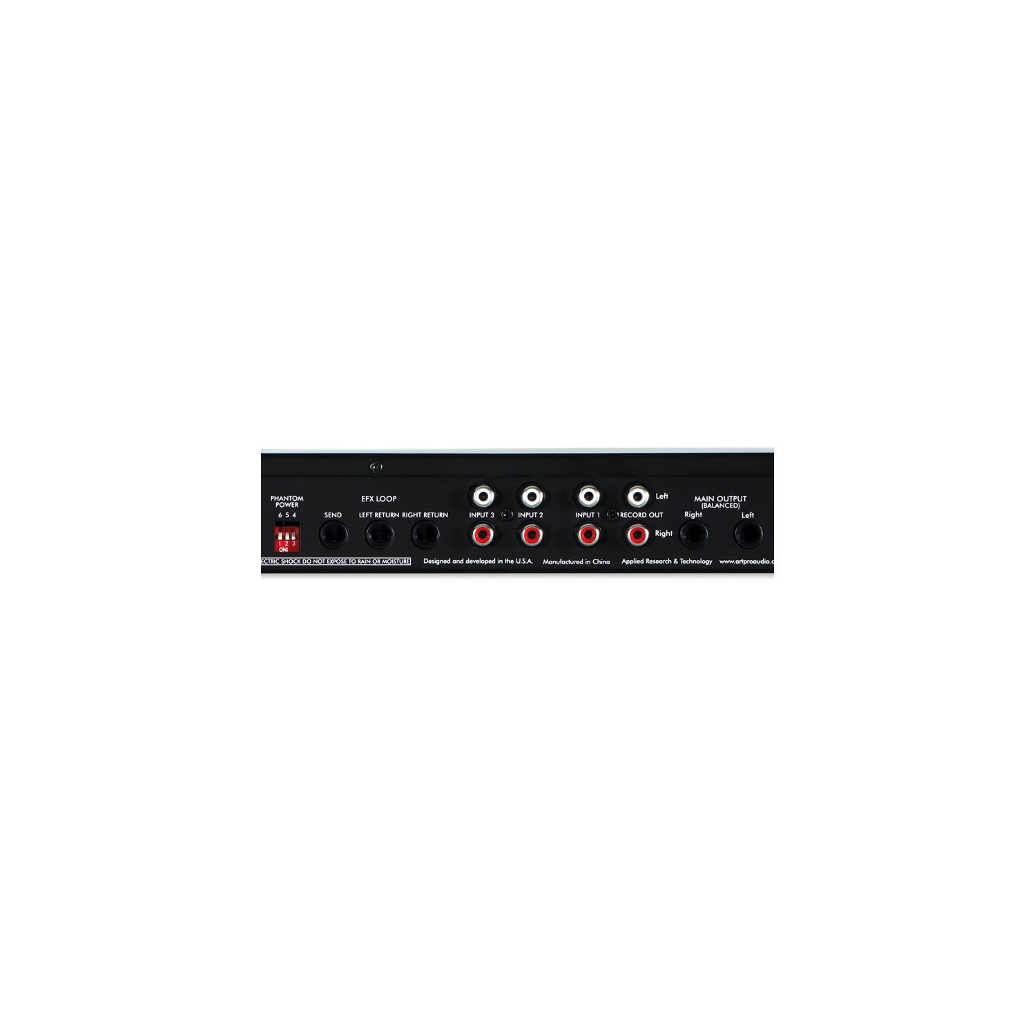 ART Pro Audio MX622BT 6-Channel Stereo Mixer with EQ & Bluetooth