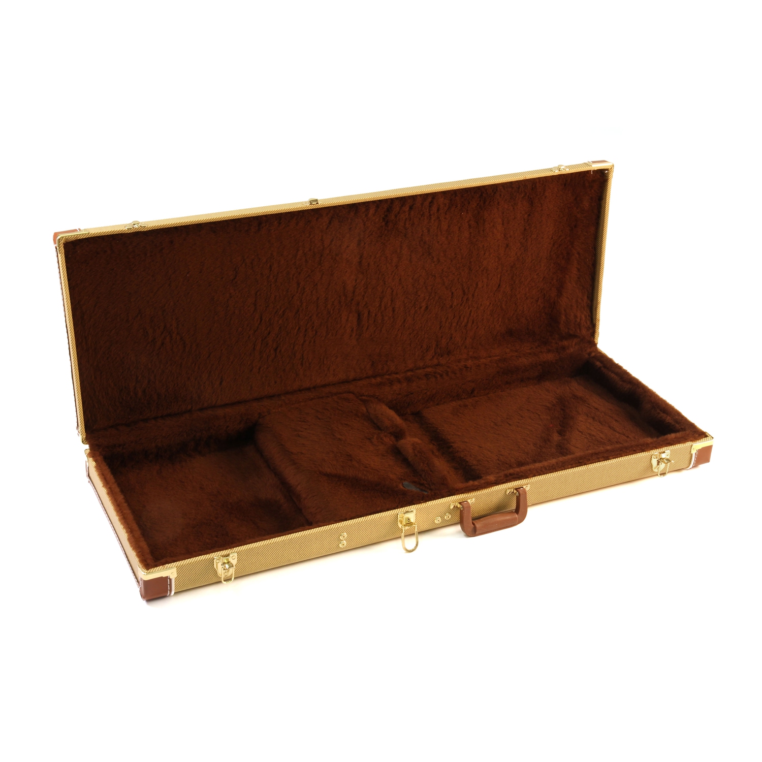 Étui de guitare rectangulaire en tweed de luxe Yorkville Sound