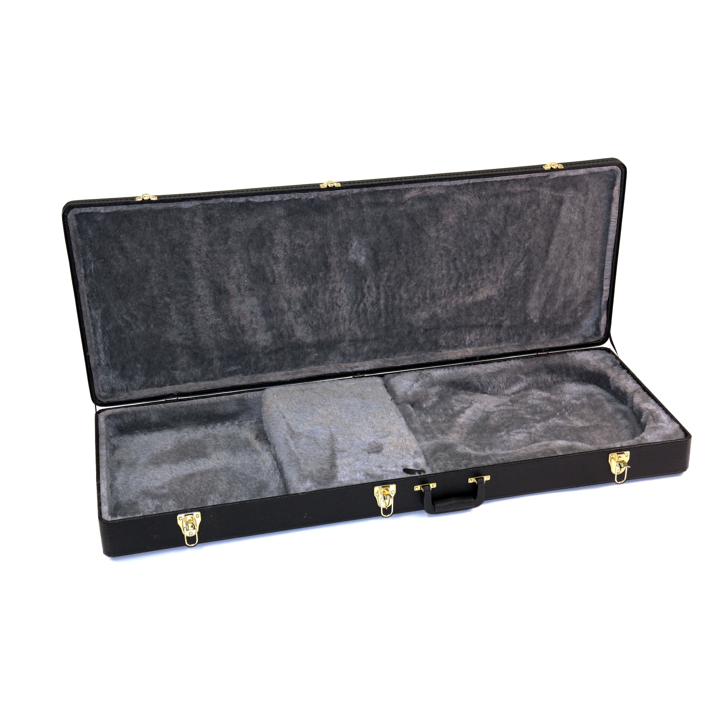 Yorkville Sound Rectangular Hardshell Doubleneck Electric Guitar Case