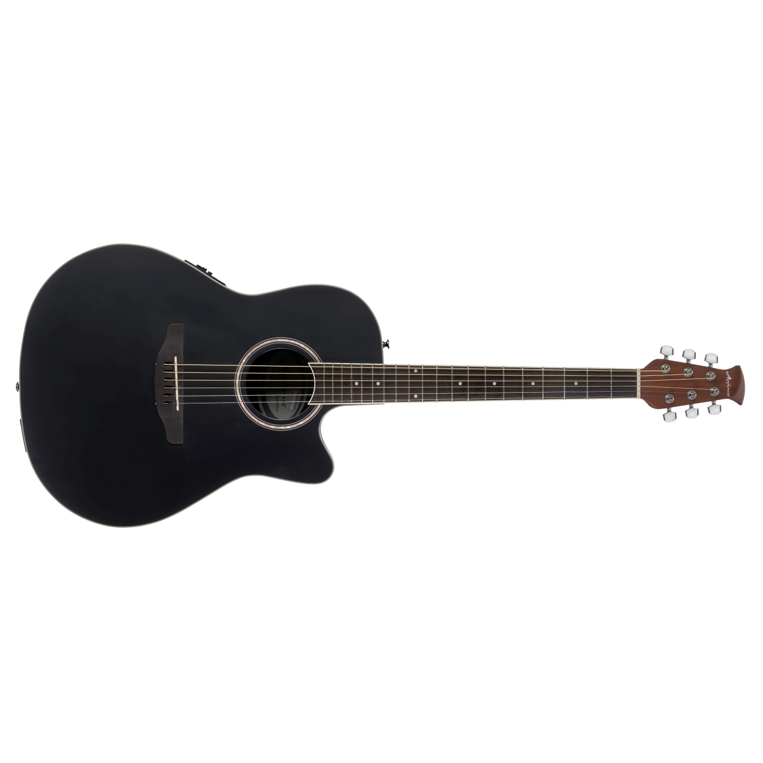 Guitare Acoustique / Électrique CS Corde D'acier, Satin Noir