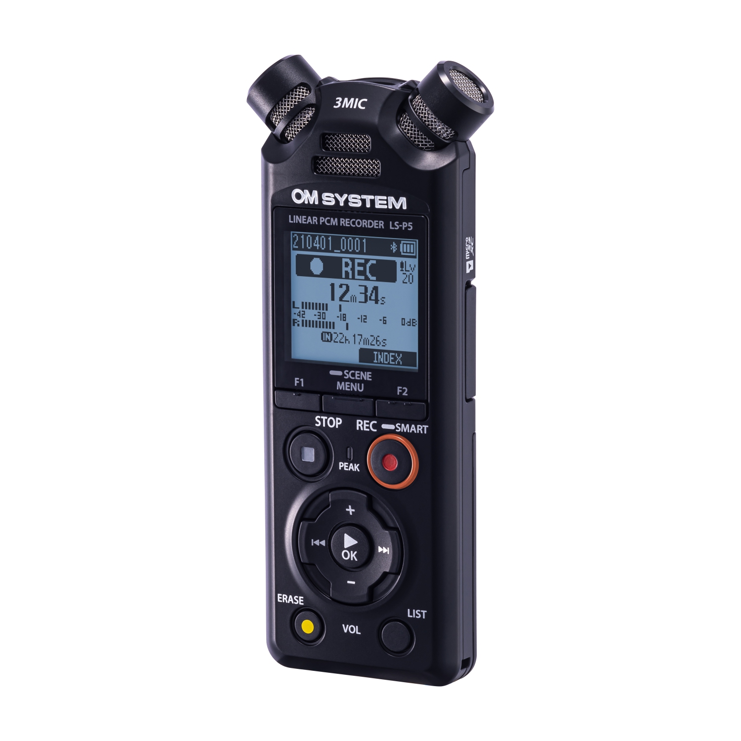 OM System LS-P5 Linear PCM Recorder