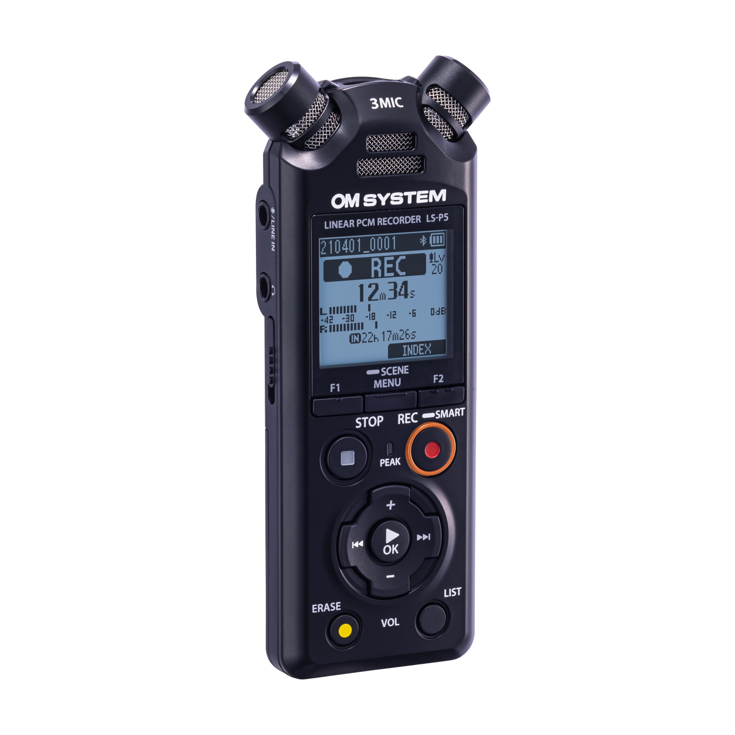 OM System LS-P5 Linear PCM Recorder