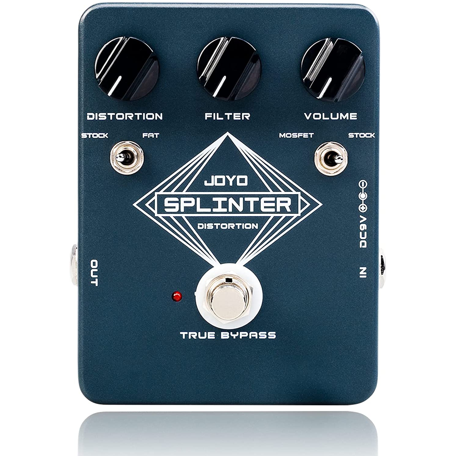 Pédale De Distorsion Guitare Splinter Circuits D'écrêtage Mosfet Et D'écrêtage De Graisse