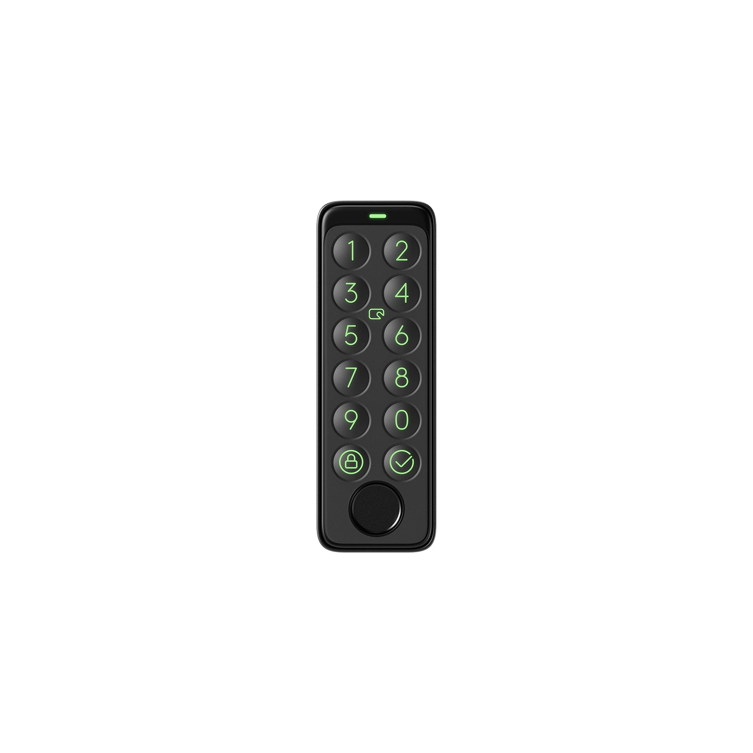 SwitchBot Keypad Touch for SwitchBot Lock | Fingerprint Keyless Home Entry, IP65 Waterproof, Supports Virtual Passwords for Home Security