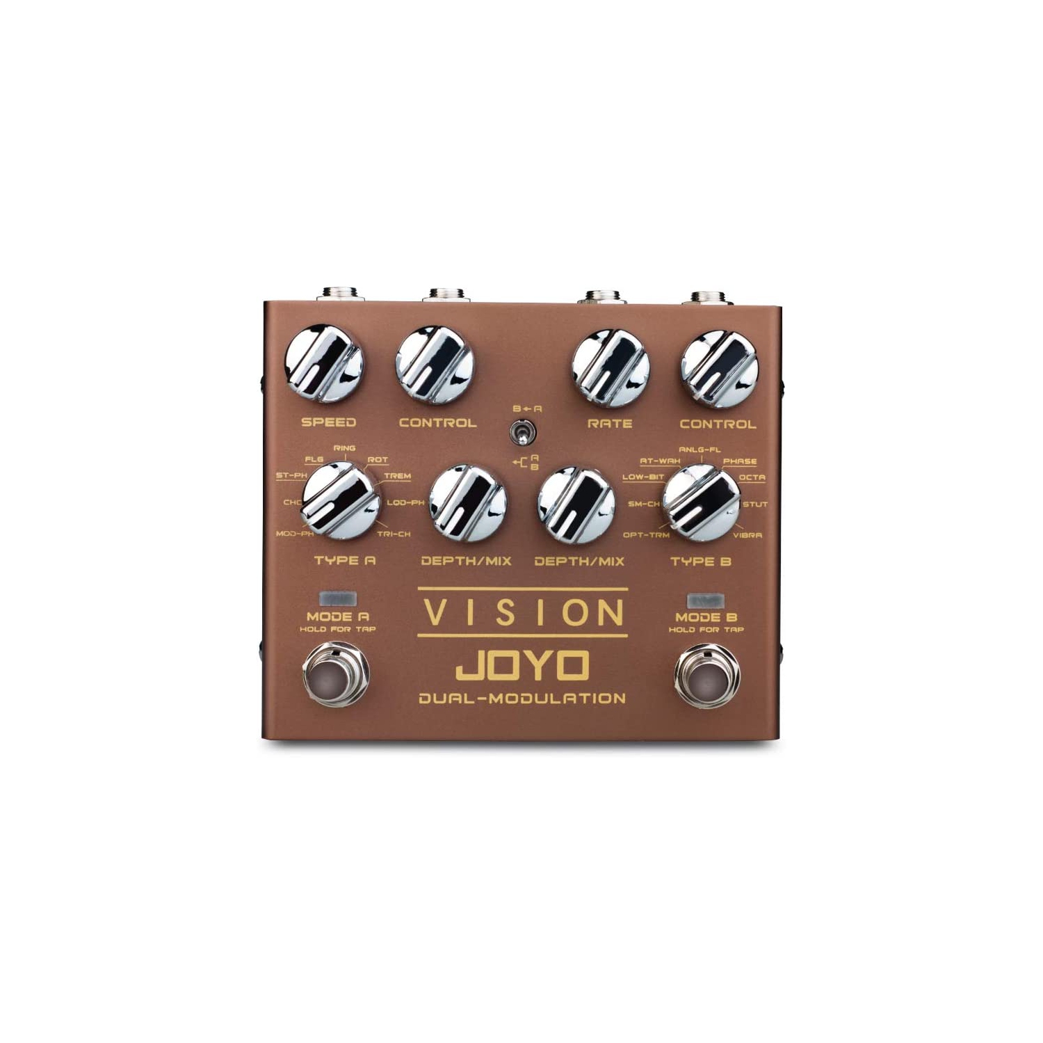 Visions Pédale D'effet Guitare À Modulation Double Canal