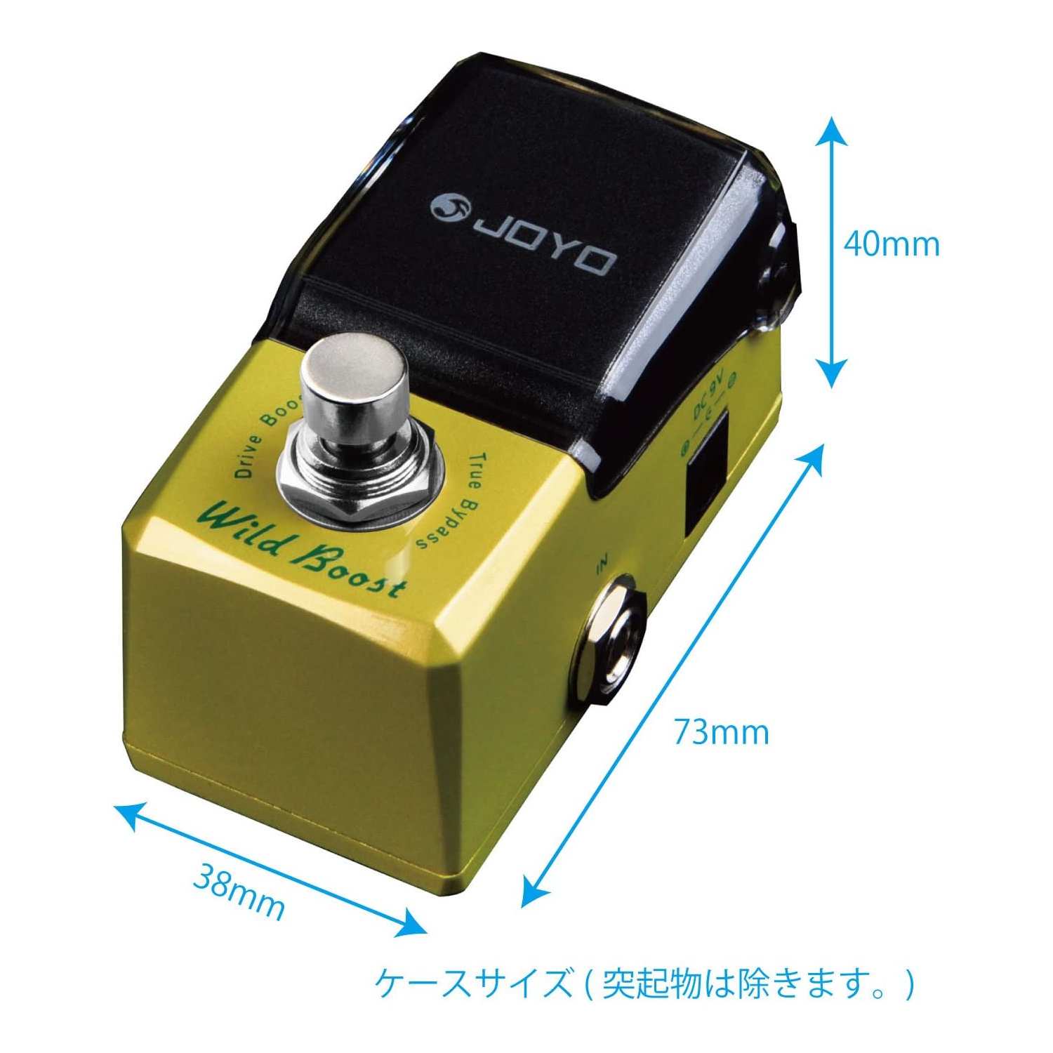 Ironman Wild Boost - Effet simple de guitare électrique Drive Booster