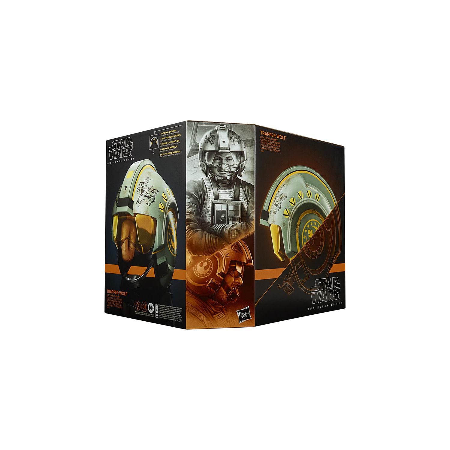 Star Wars The Black Series Life Size Prop Replica - Trapper Wolf Electronic Helmet