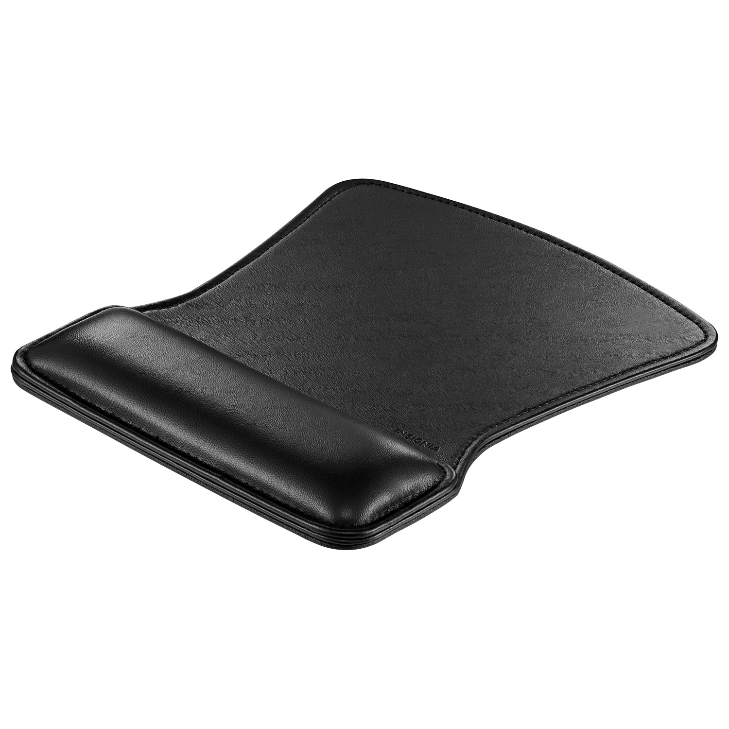 Tapis de souris en mousse à mémoire avec repose-poignet d'Insignia - Noir - Exclusivité de Best Buy