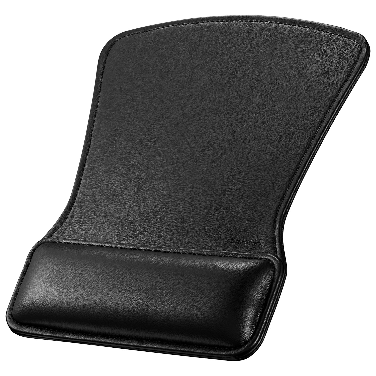 Tapis de souris en mousse à mémoire avec repose-poignet d'Insignia - Noir - Exclusivité de Best Buy